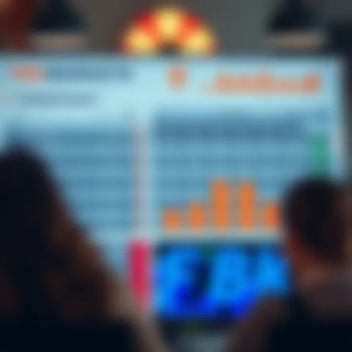 Chart displaying user ratings and feedback on trading conditions and client fund protection