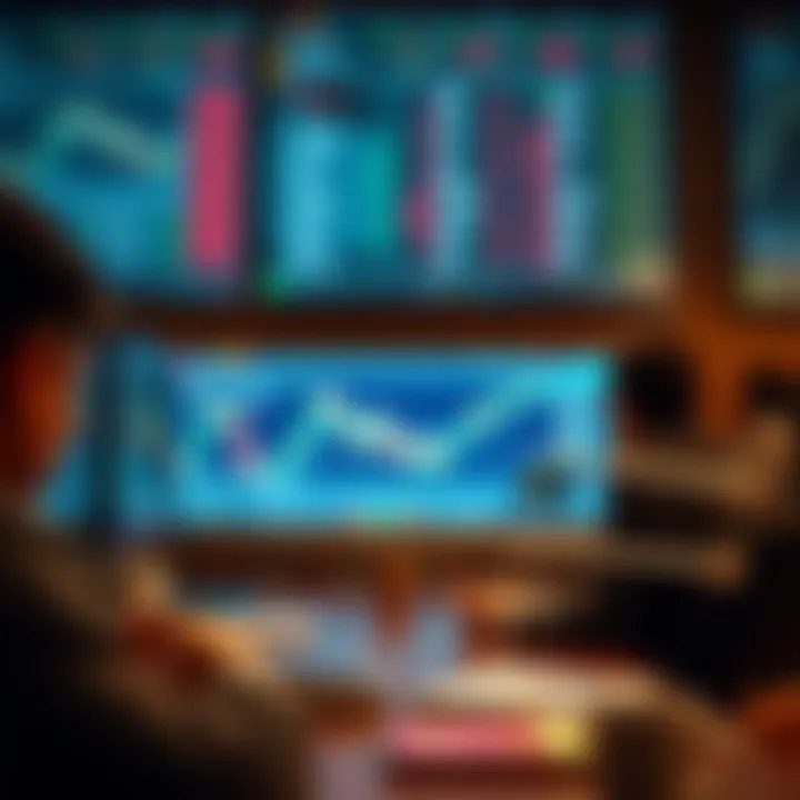 Conceptual illustration of traders accessing funded accounts with reduced personal financial exposure