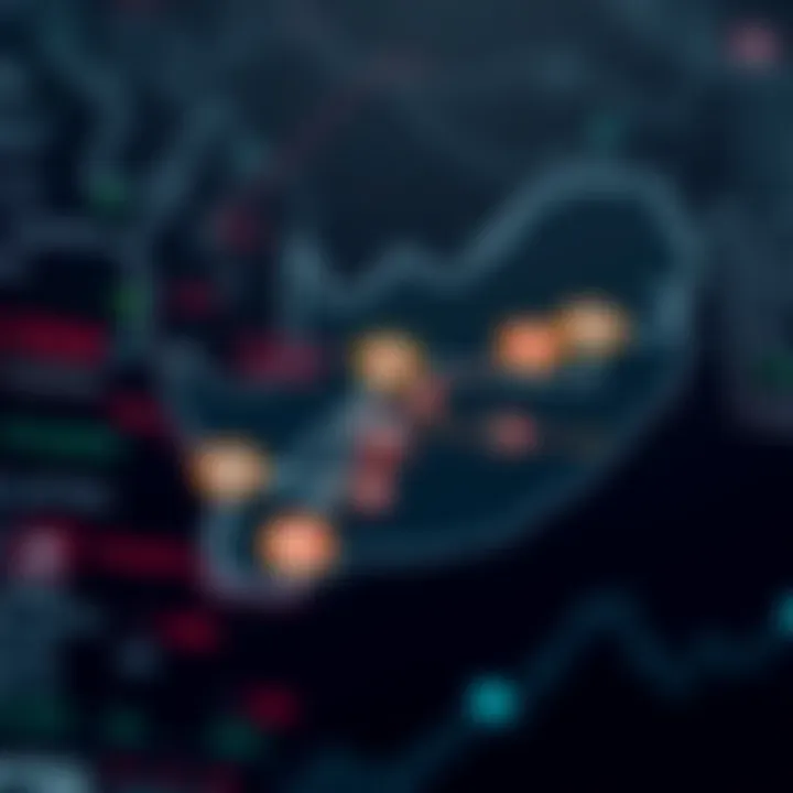 Map of South Africa highlighting financial market connections and regulatory compliance icons