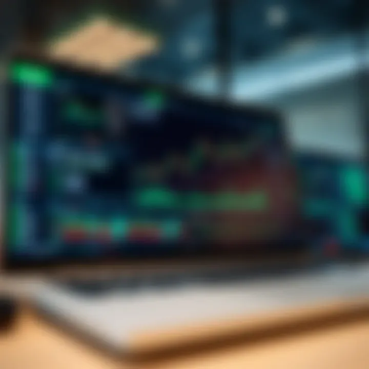 Dashboard view of Templer FX trading platform displaying forex charts and market analysis