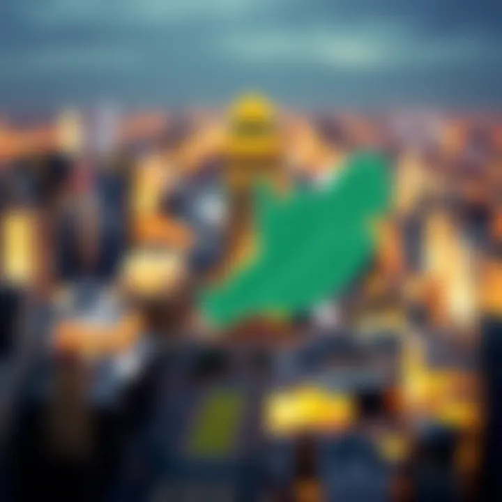 Illustration of financial services network highlighting Squared Financial's regulatory compliance and market presence in South Africa