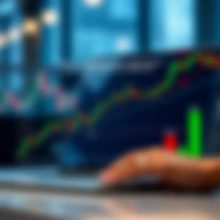 Graph illustrating risk management and broker compatibility in forex trading