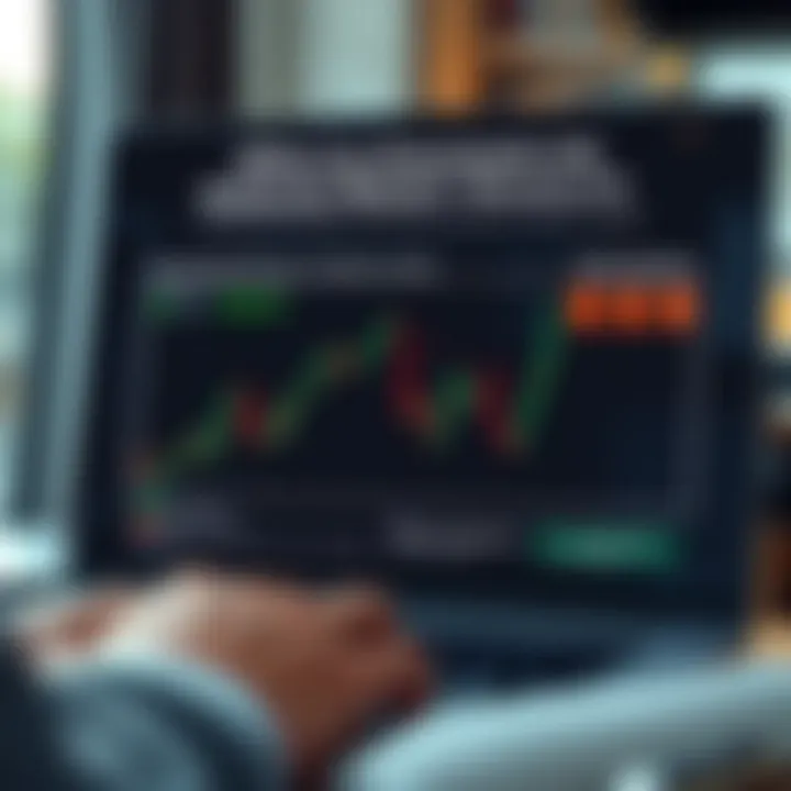 Chart illustrating strategies to manage market volatility during IG weekend trading
