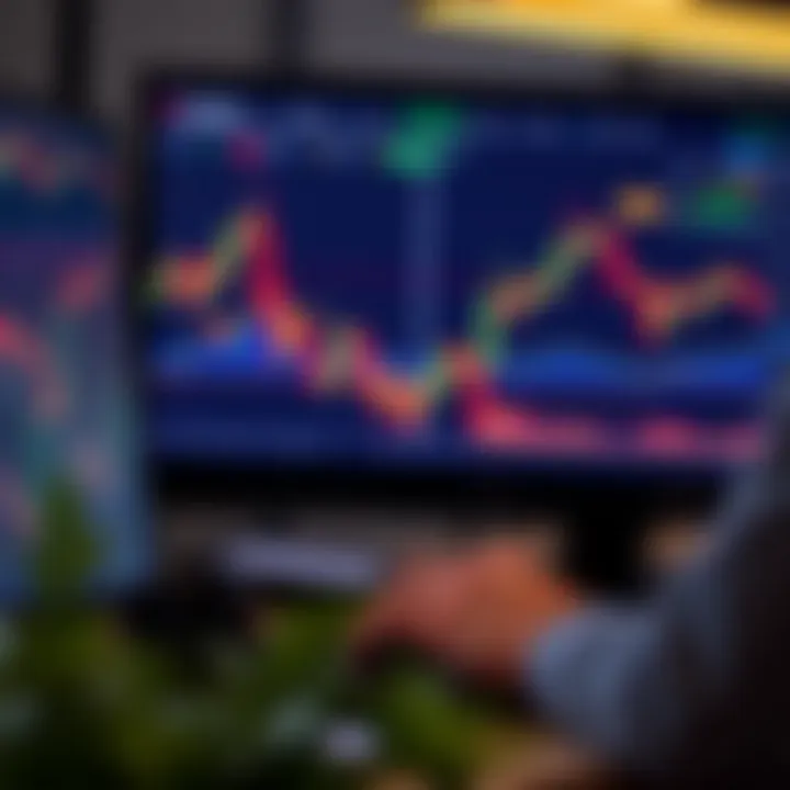 Illustration of strategic decision-making with charts and data analysis for forex trading