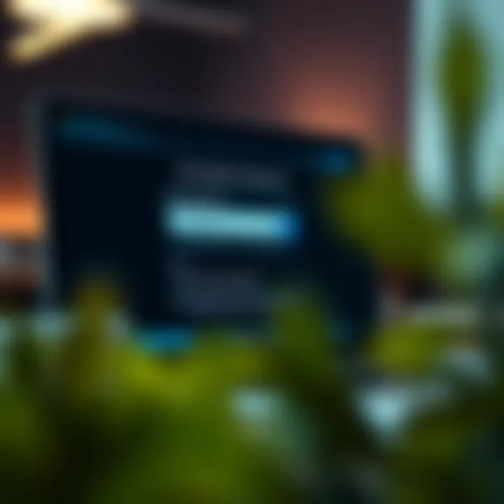Secure password reset options and verification on IQ Academy website