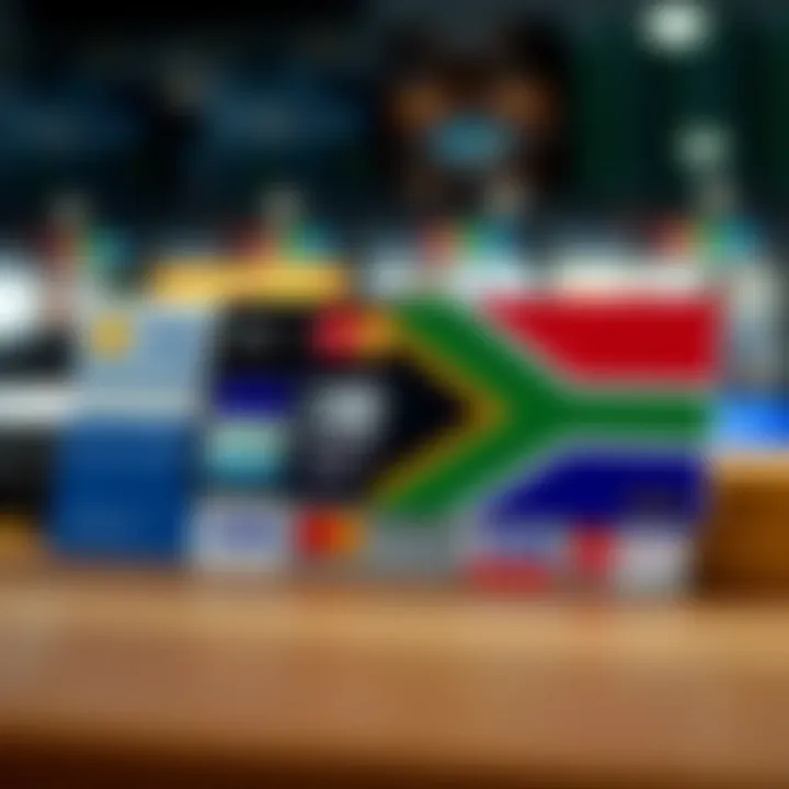 Illustration of multiple payment methods suitable for South African traders on IQ Option