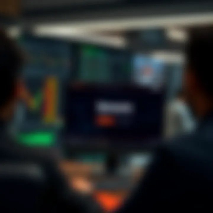 Secure login interface of IQ Option platform for South African traders