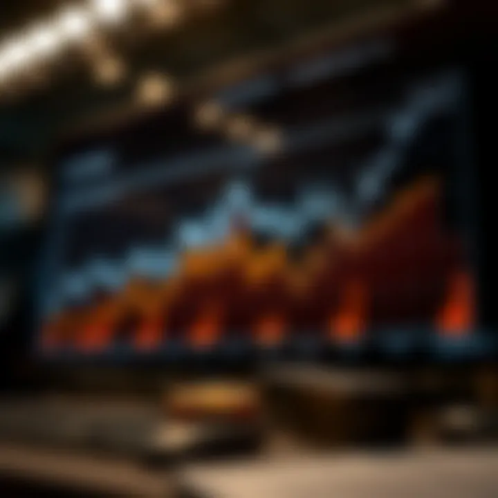 Graph depicting market trends and expert opinions on Pi Network valuation