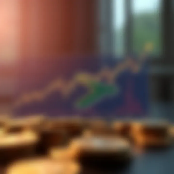 Graph showing the exchange rate trends between the British Pound and South African Rand over recent months