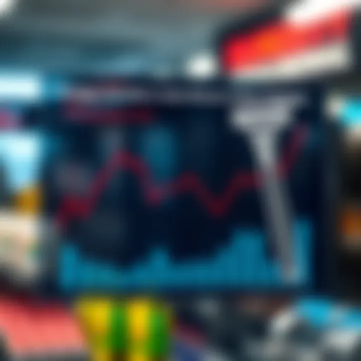 Graph showcasing pricing strategies and competitive dynamics in razor markets within South Africa