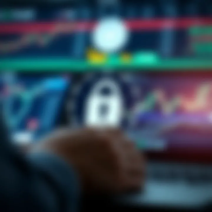 Security features and data protection measures highlighted for online trading