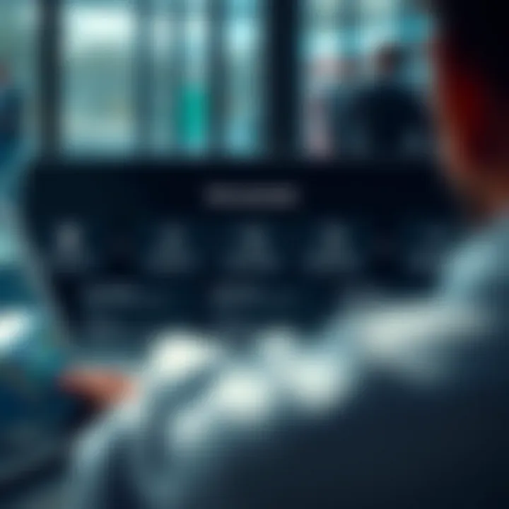 Diagram illustrating account types and trading tools available on Quotex