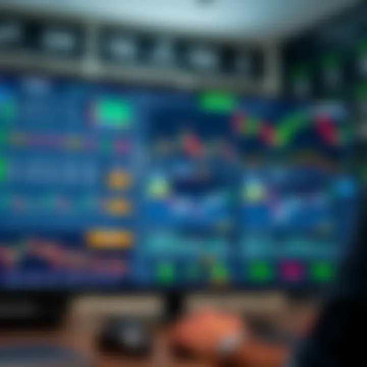 User-friendly interface of Quotex trading platform showcasing various financial instruments and live market charts