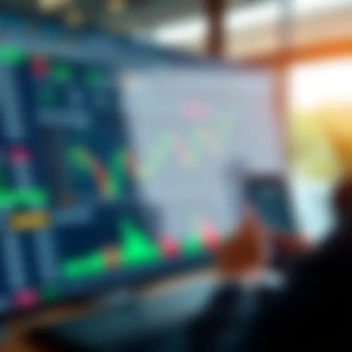 User interface of Smart Trader Deriv platform showing various trading tools and charts