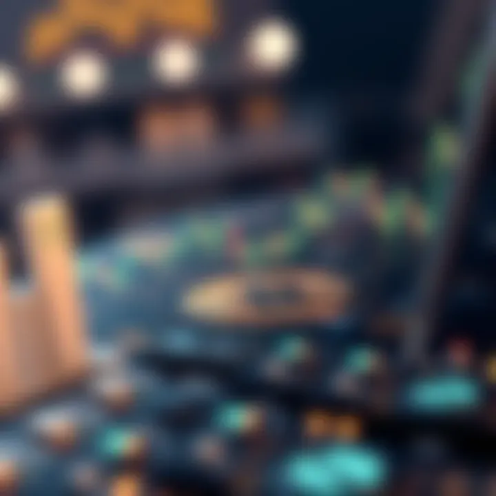 Visualization of Solana blockchain technology influencing cryptocurrency value