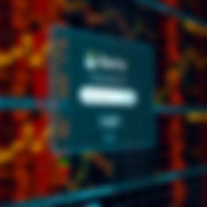 Secure login interface of a Deriv account showing password entry field and login button