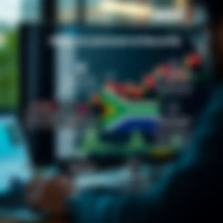 Illustration of account options and security features tailored for South African traders