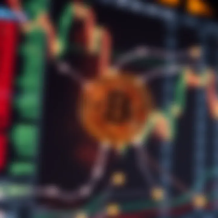 Conceptual graphic showing currency pairs connected with network lines symbolizing automated trade execution in forex market