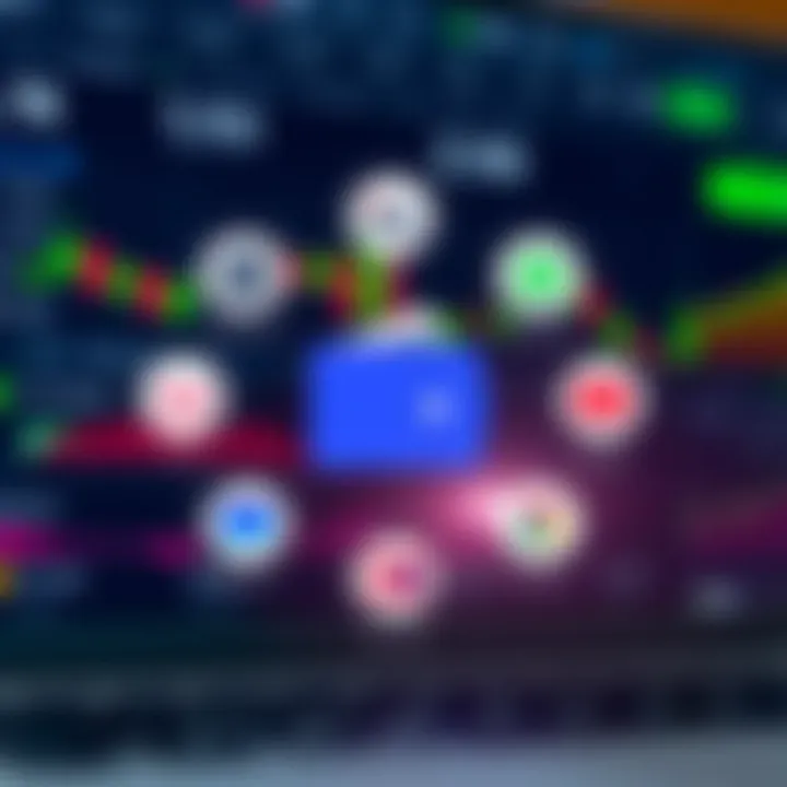 Payment Options Available on Olymp Trade Platform Illustration showing a digital trading platform with various payment methods icons surrounding a wallet symbol