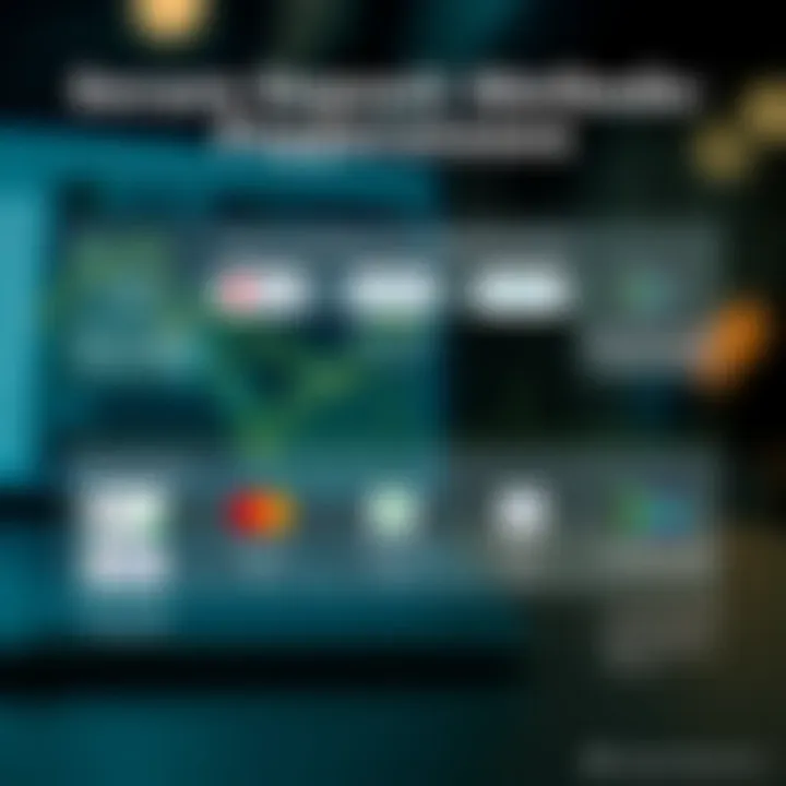 Secure Deposit Methods for Pepperstone Traders Graphic showing various secure payment methods and deposit options for Pepperstone clients in South Africa