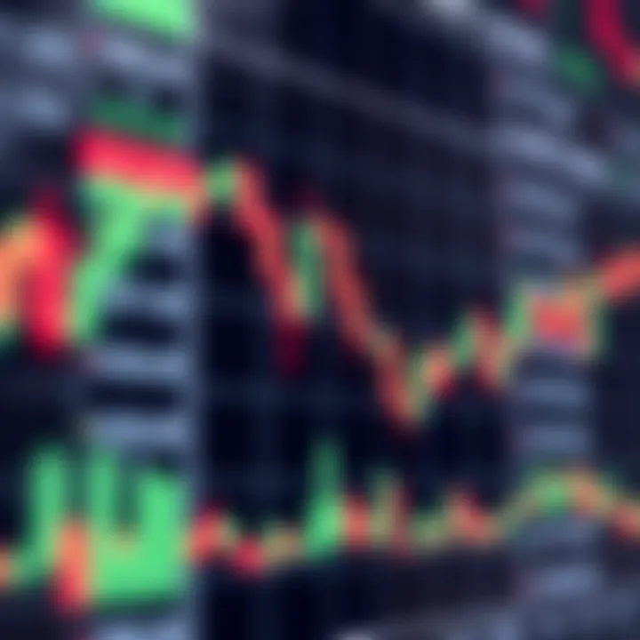 Bullish engulfing candlestick pattern indicating trend reversal on stock chart