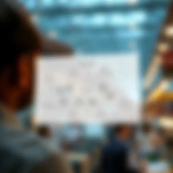 Diagram illustrating the flow and interaction of scope markets within different economic sectors