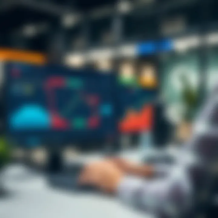 Illustration of a virtual trading environment highlighting the features and benefits of using the Quotex demo account for skill development