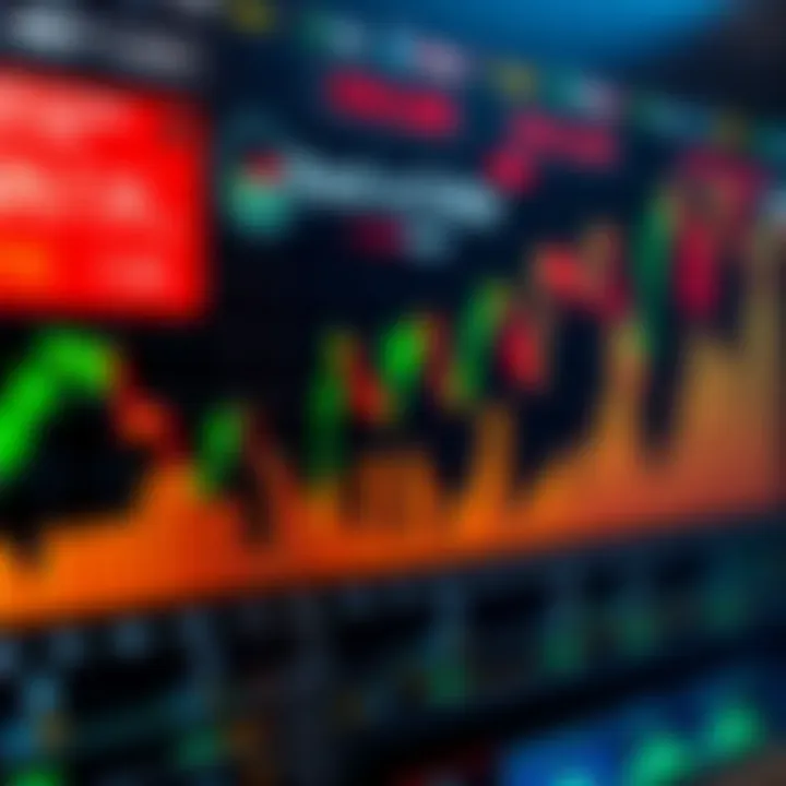 Graph showing fluctuations of the South African rand against the US dollar with economic indicators