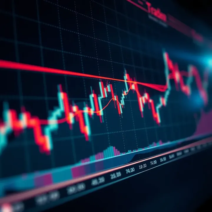 Graph depicting Cardano price movements with highlighted trends and support resistance levels