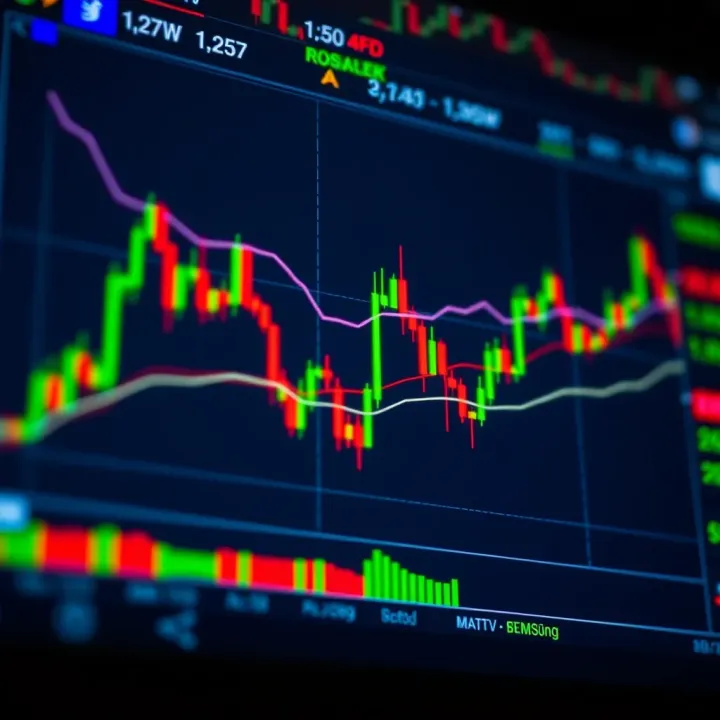 Graph displaying varied forex and CFD trading asset options available on MetaTrader 5 platform