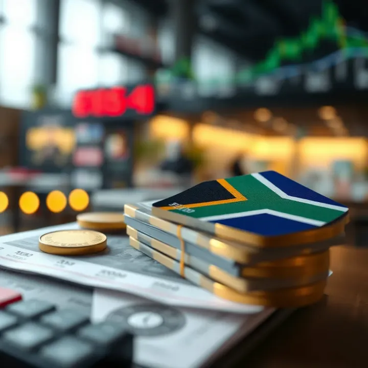 Illustration of economic factors impacting currency exchange including global markets and local developments