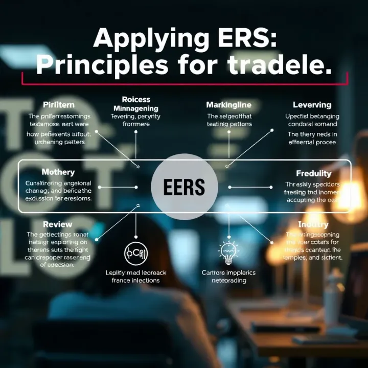 Graphic showing practical applications of ERS principles across different industries