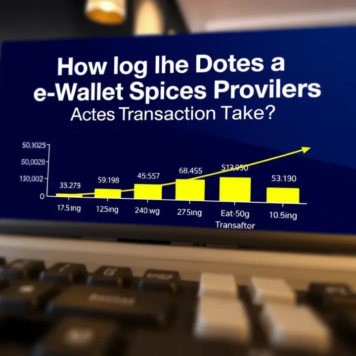 Diagram showing different eWallet providers and their average transaction times in South Africa