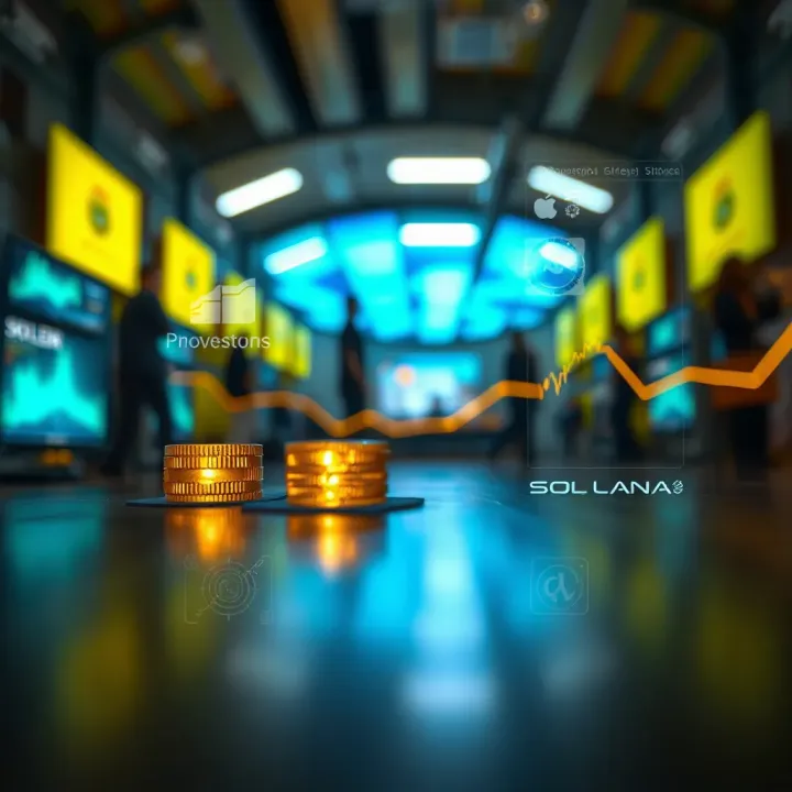 Key Factors Influencing Solana’s Future Value Visual representation of various factors including market sentiment, technology upgrades, and regulatory impacts influencing Solana's value