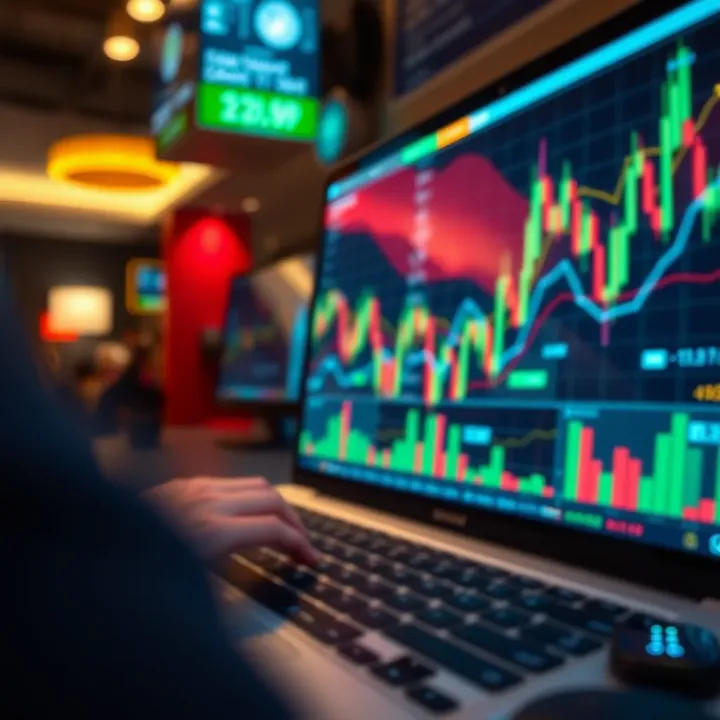 Diverse Forex Trading Strategies Illustrated Visualization of diverse forex trading strategies with charts and data points