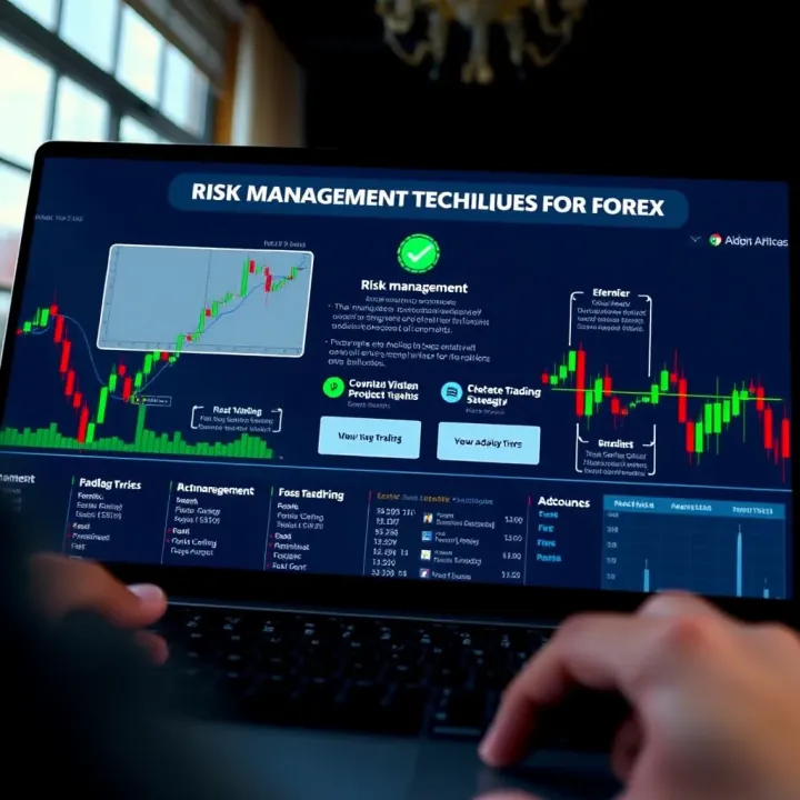 Diagram illustrating risk management strategies and tools for forex traders