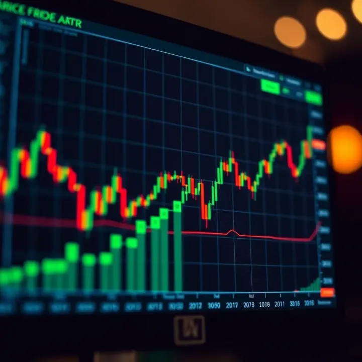 Graph of forex trading trends highlighting the South African market dynamics