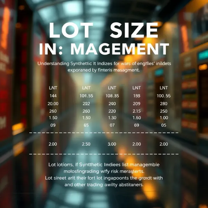 Effective Lot Size Management in Trading Diagram illustrating various lot sizes and their impact on trading risk management
