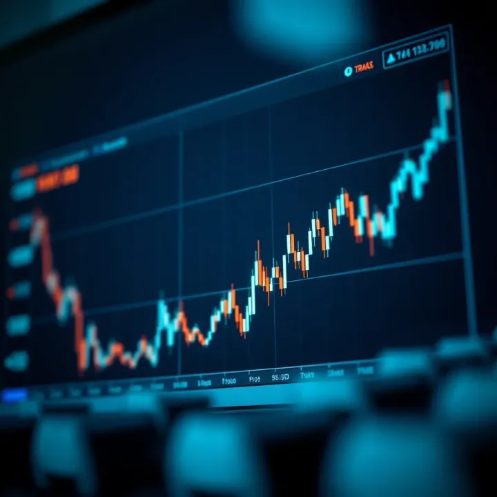Graph depicting the price trends and future projections of Polygon's Matic token