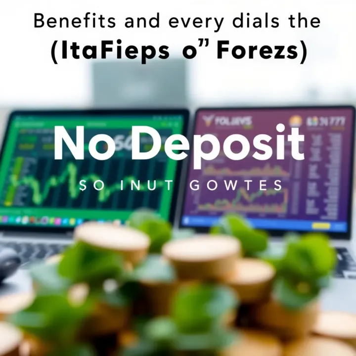 Visual representation of benefits and risks associated with no deposit forex bonuses for South African traders