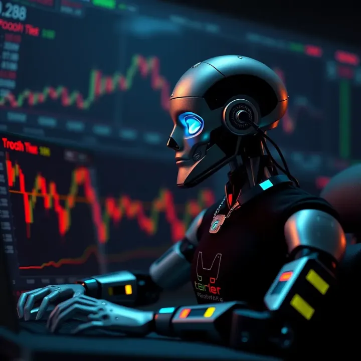 Visual representation of benefits and risks associated with no loss derivative trading bots in South African market