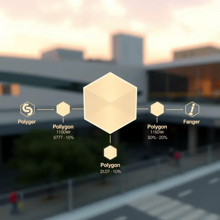 Diagram showing the Polygon network structure and its technological components