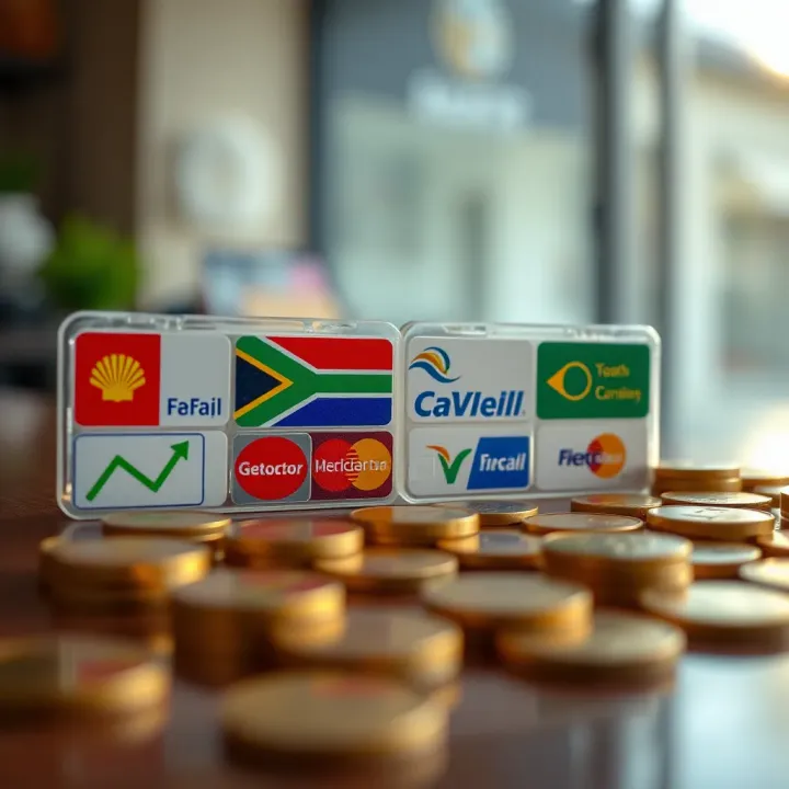 Payment icons representing various deposit methods available for South African traders