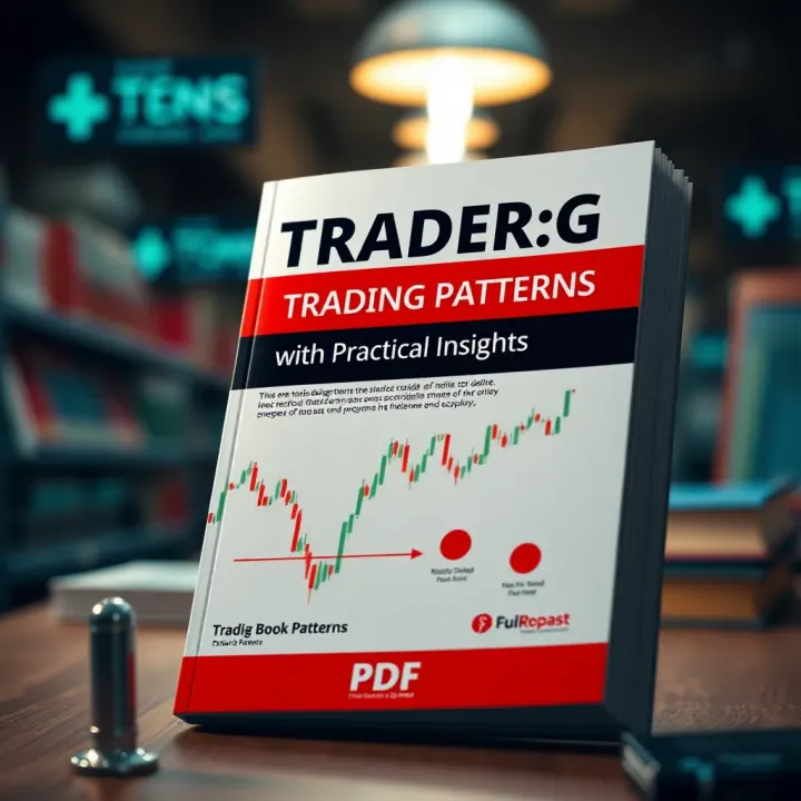PDF resource guide featuring illustrated trading patterns and practical tips