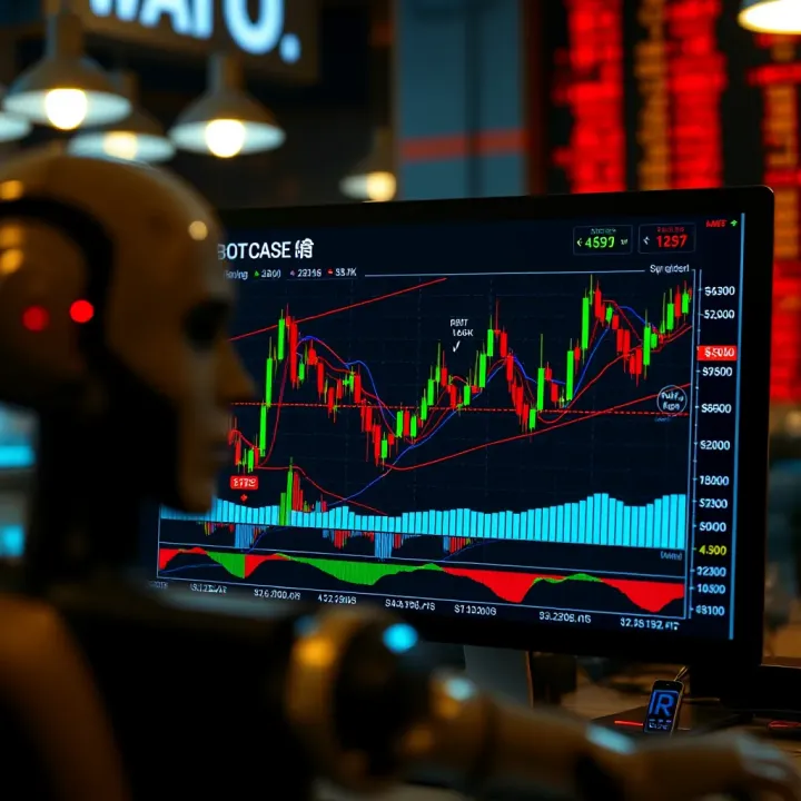 Graphical representation of backtesting results showing performance metrics and trade outcomes for a trading bot strategy
