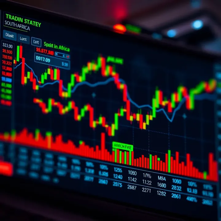 Chart illustrating trading strategies combining currency pairs and indices in the South African market