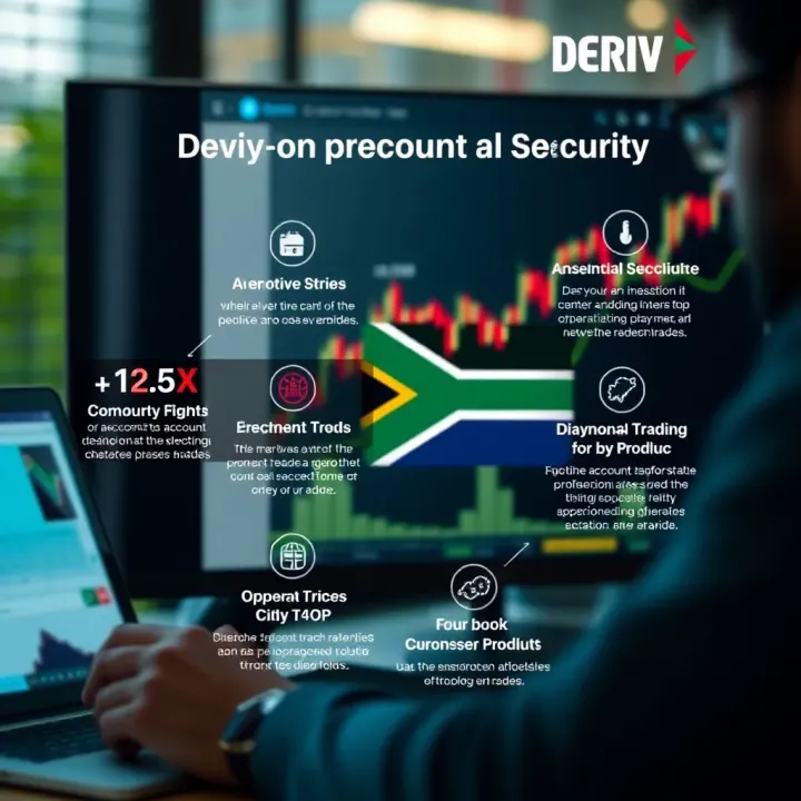 Illustration of account options and security features tailored for South African traders