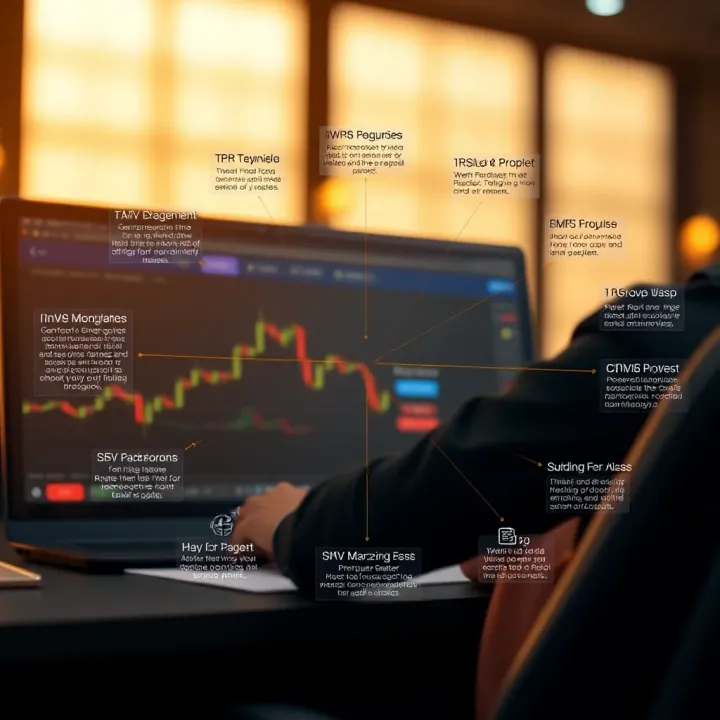 Diagram showing key features and tools of Deriv Forex trading platform