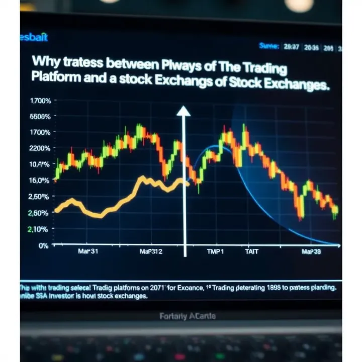 Comparison Between Trading Platforms and Stock Exchanges Graph showing differences between trading platforms and stock exchanges