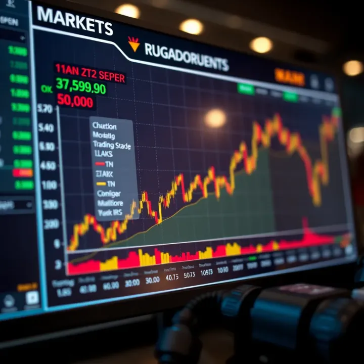 Graph illustrating key trading instruments in Mugan Markets for South African traders